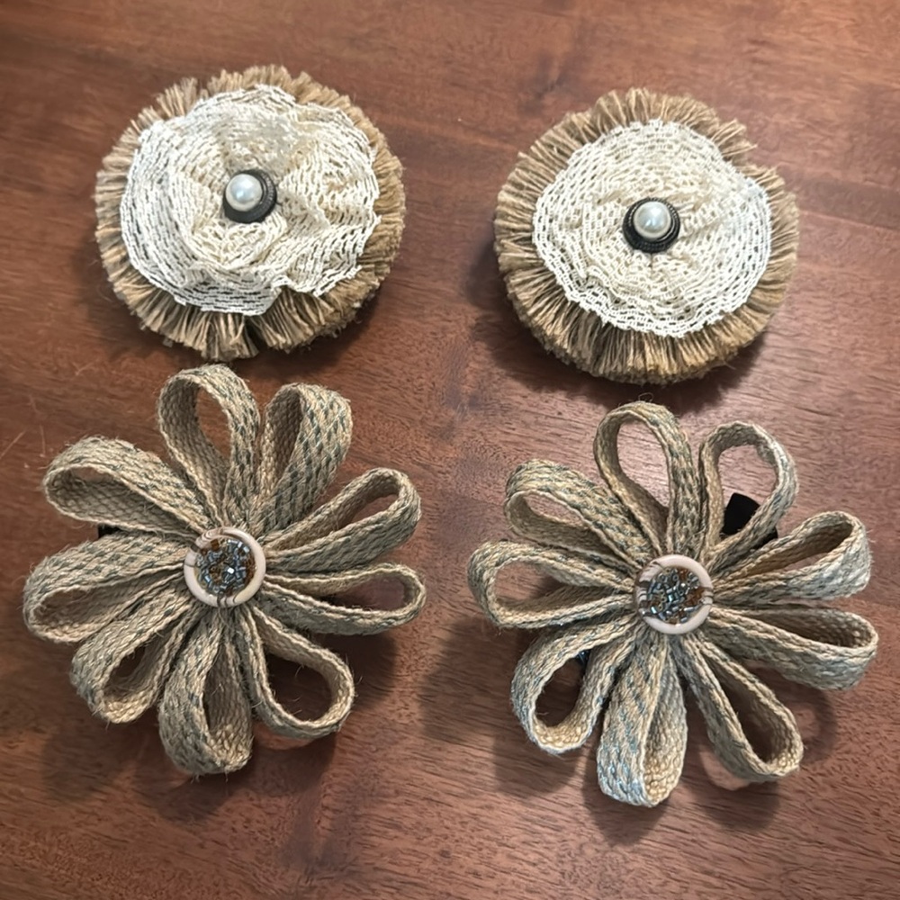 Tie back clips for Curtains
